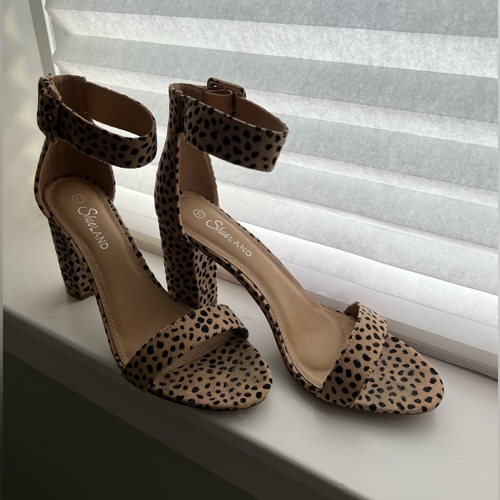 4inch Cheetah Print Heels